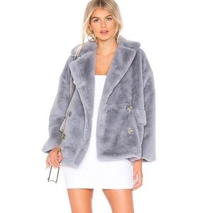 Free People Kate Faux Fur Coat
